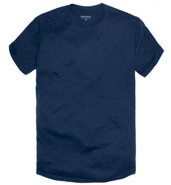 Premium Comfort Tee - Navy