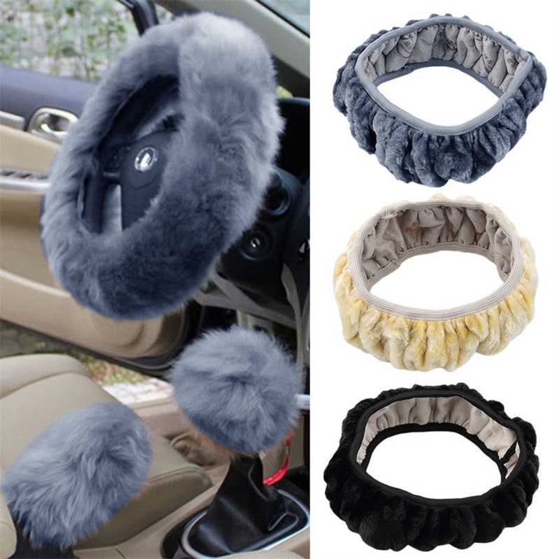car Steering Wheel Cover woolen – CAR4U