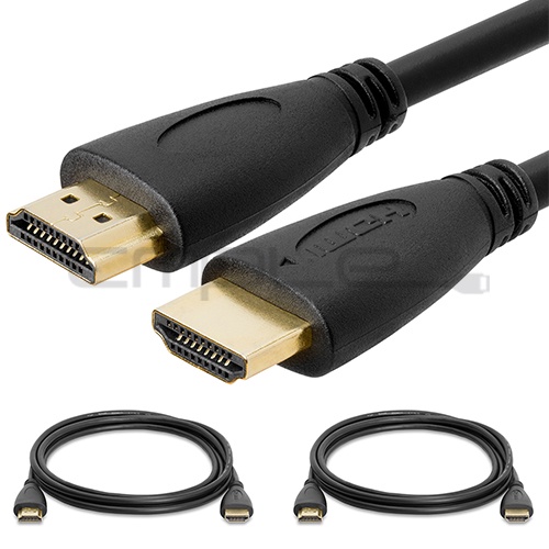 2x PREMIUM HDMI CABLE 6FT For BLURAY 3D DVD PS3 HDTV XBOX LCD HD TV 1080P US