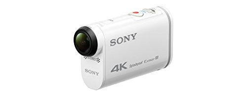 Sony FDR-X1000 4K Actioncam (4K Modus 100/60Mbps, Full HD Modus 50Mbps, ZEISS Tessar Objektiv mit 170 Ultra-Weitwinkel, Vollständige Sensorauslesung ohne Pixel Binning, Zeitlupenaufnahmen) weiß
