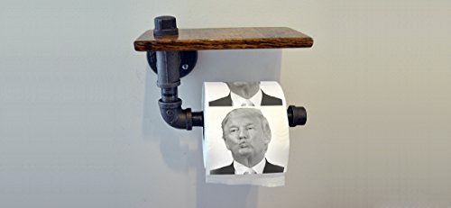 Donald Trump Toilet Paper - Dump with Trump!- Highly Collectible Novelty Toilet Paper - Funny for Democrats or Republicans - Give the Gift of Laughter- Funniest Political Gift of 2016