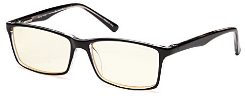 GAMMA RAY ESSENTIALS GR E-802-C1 Computer Glasses with UV Protection, Anti Blue Rays, Anti Glare and Scratch Resistant Lens in 52-15-130 Size