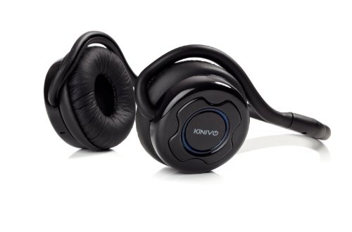 Kinivo BTH220 Bluetooth Stereo Headphone (Black) - Supports Wireless Music Streaming and Hands-Free calling