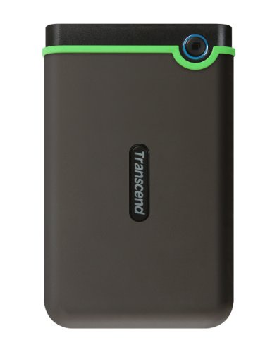Transcend 500GB 2.5 inch USB 3.0 Military-Grade Shock Resistance Portable Hard Drive