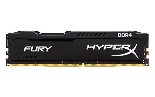 Kingston HyperX FURY Black 8GB 2133MHz DDR4 Non-ECC CL14 DIMM Desktop Memory (HX421C14FB/8)