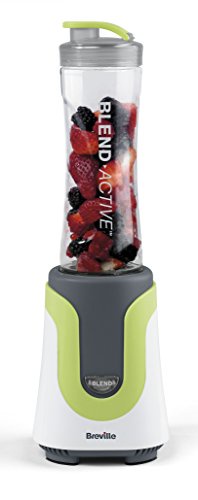 Breville Blend-Active Personal Blender, 0.6 L, 300 W - White/Grey