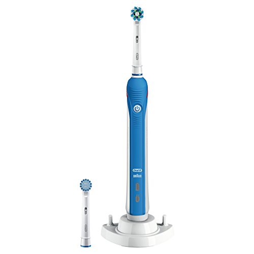 Oral-B Pro 3000 CrossAction Electric Rechargeable Toothbrush Powered by Braun