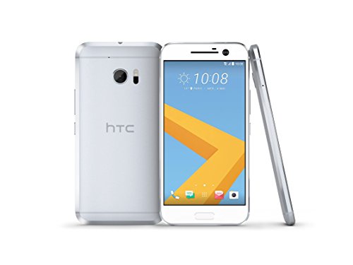 HTC One 10 Smartphone (13.2 Centimeter Display AMOLED, 1440 x 2560 Pixel, 12 Megapixel, 200 GB, Android) Argento