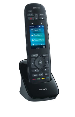 Logitech Harmony Ultimate Touchscreen-Fernbedienung für Home Entertainment schwarz