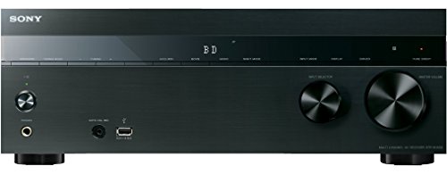 Sony STR-DH550 5.2 Kanal Receiver (145 Watt pro Kanal, 4K Passthrough, 3D, 4x HDMI IN, 1x HDMI OUT, USB) schwarz