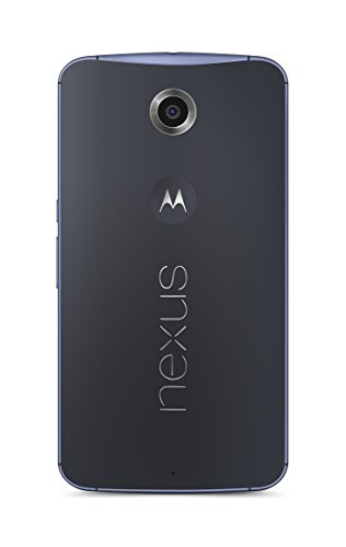 Motorola Nexus 6 Unlocked Cellphone, 32GB, Midnight Blue (U.S. Warranty)