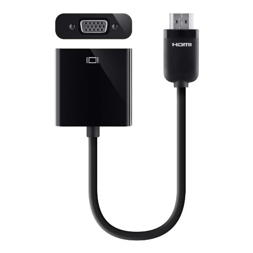 Belkin HDMI to VGA Projector Adapter (Supports HDMI 2.0)
