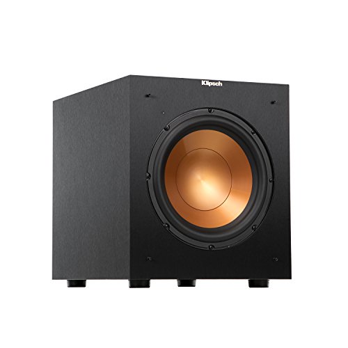 Klipsch R-10 SW Subwoofer, Farbe: schwarz