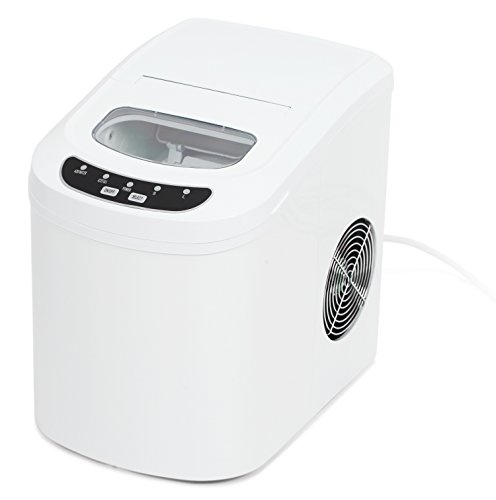 Kenley Electric Ice Cube Maker Machine, White