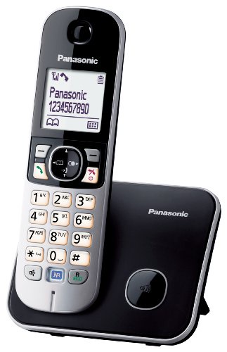 Panasonic KX-TG6811GB DECT-Schnurlostelefon (4,6 cm (1,8 Zoll) Grafik-Display) schwarz