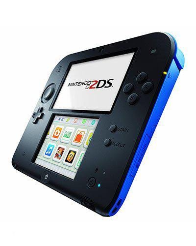 Nintendo 2DS - Konsole (schwarz) inkl. New Super Mario Bros. 2 (vorinstalliert)