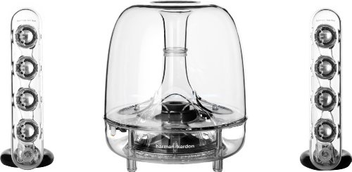 Harman Kardon Soundsticks III - Système de haut-parleur filaire 2.1 - Transparent
