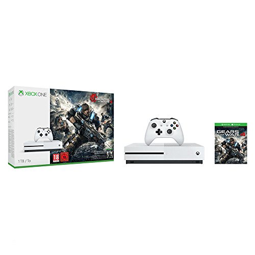 Xbox One S 1TB Konsole - Gears of War 4 Bundle