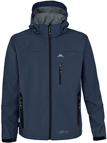 Trespass Men's Accelerator Mens Softshell TP75 Jacket - Dark Navy, Large