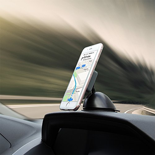 Koomus Pro Dashboard-M Universal Magnetic Cradle-less Smartphone Car Mount for all iPhone and Android Devices