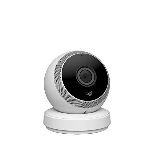Logitech Circle Wi-Fi Portable Video Monitoring Camera with Two-Way Talk, ideal Pet Cam / Baby Monitor / Security