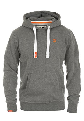 SOLID BennHood Hoodie Kapuzenpullover, Größe:L;Farbe:Grey Melange (8236)