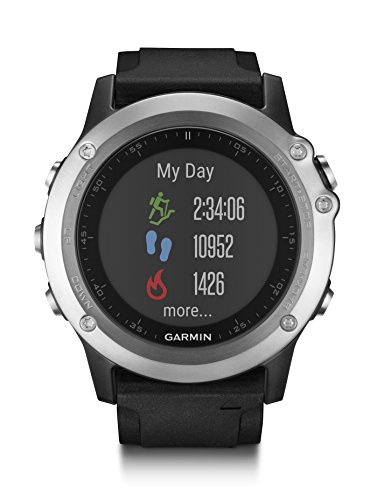 Garmin fenix 3 HR GPS-Multisport-Smartwatch - Herzfrequenzmessung am Handgelenk, zahlreiche Navigations- & Sportfunktionen, GPS/GLONASS