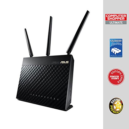 ASUS RT-AC68U Dual-Band Wireless-AC 1900 Gigabit Router (USB 3.0 SharePort, IEEE 802.11ac, IEEE 802.11a/b/g/n)