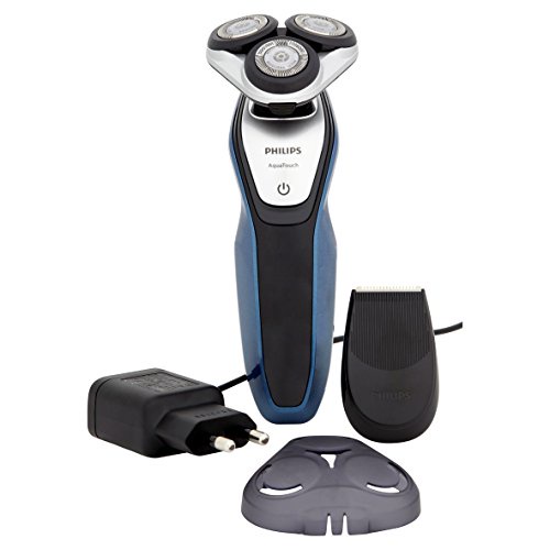 Philips AquaTouch S5420/06, Wet and Dry Men's Electric Shaver with SmartClick Precision Trimmer