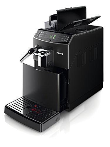 Philips HD8841/01 4000 Serie Kaffeevollautomat, CoffeeSwitch, klassischer Milchaufschäumer, schwarz
