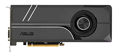 ASUS GeForce GTX 1070 8GB Turbo Edition 4K & VR Ready Dual HDMI 2.0 DP 1.4 Graphic Card (TURBO-GTX1070-8G)