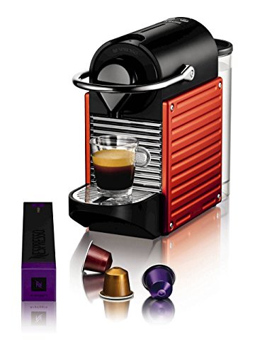 Nespresso by Krups XN300640 Pixie Coffee Machine - Electric Red