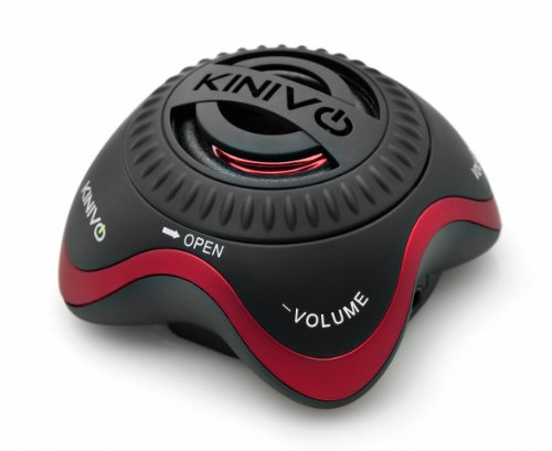 Kinivo ZX100 Mini Portable Speaker with Rechargeable Battery and Enhanced Bass Resonator
