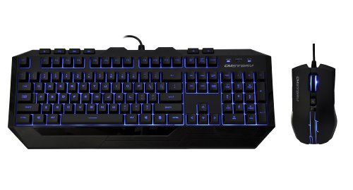 CM Storm Devastator - LED Gaming Keyboard and Mouse Combo Bundle (Blue Edition)