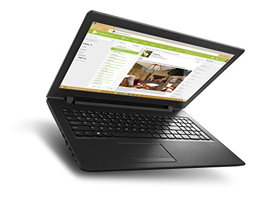 Lenovo ideapad 110 15.6-Inch Notebook (Black) - (Intel Celeron N3060 1.6 GHz, 4 GB RAM, 500 GB HDD, Windows 10)