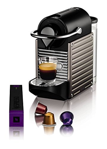 Nespresso XN300540 Pixie Coffee Machine by Krups  - Titanium