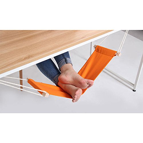 FUUT - Put your foot up on the hammock under the desk comfortable for Your foot Color in Random(Navy / Green / Pink / Yellow / White)