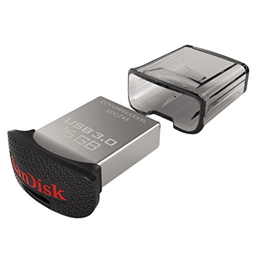 SanDisk Ultra Fit™ CZ43 16GB USB 3.0 Low-Profile Flash Drive Up To 130MB/s Read- SDCZ43-016G-G46