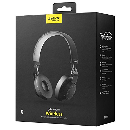 Jabra MOVE Wireless Bluetooth Stereo Headset black