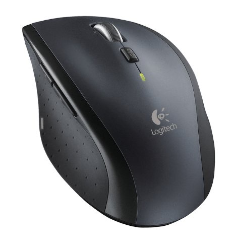 Logitech M705 - Ratón láser inalámbrico, Negro