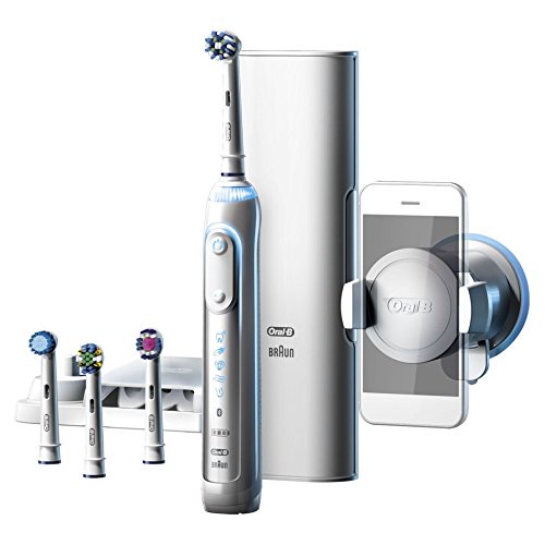 Oral-B Genius 9000 Electric Rechargeable Toothbrush Powered by Braun - White