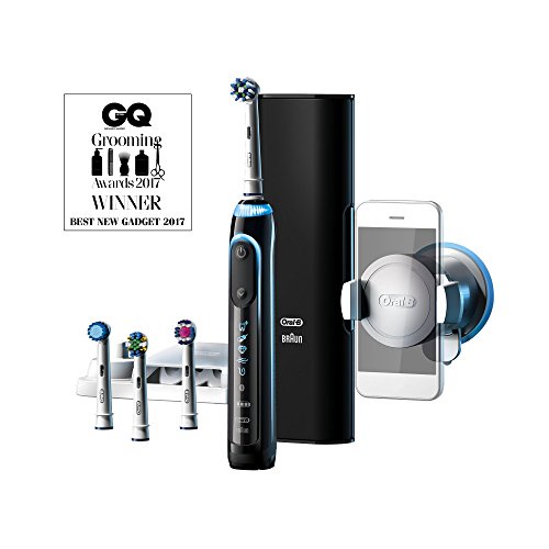 Oral-B Genius 9000 Electric Rechargeable Toothbrush Powered by Braun - Black