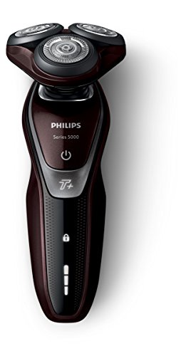 Philips S5510/45 Series 5000 Rasoir électrique utilisable à sec avec mode Turbo+ (tondeuse de précision, tondeuse nez/oreilles)