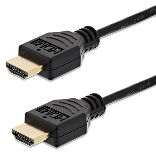 Fosmon High Speed HDMI to HDMI Cable for Sony Playstation 4 - PS4, PS3, Xbox ONE & 360, HDTV, Blu-Ray, DVD, Satellite, DVR and More (6 Feet / 1.8 Meter)