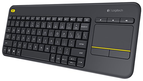 Logitech Wireless Touch Keyboard K400 Plus, Touchpad Keyboard for Internet-Connected TVs