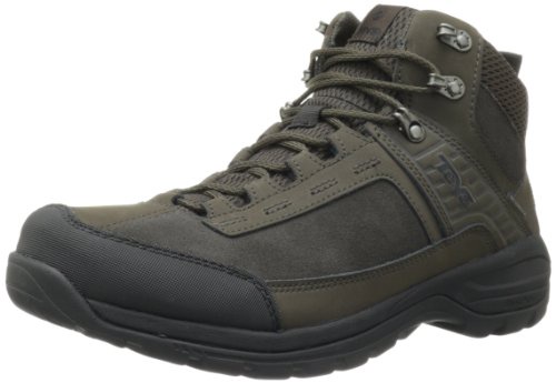 Teva Men's Gannett Mid WP Hiking Boot,Black Olive,11 M US