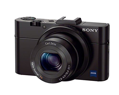 Sony DSC-RX100 II Cyber-shot Digitalkamera (20 Megapixel, 3,6-fach opt. Zoom, 7,6 cm (3 Zoll) Display, Full HD, bildstabilisiert, NFC, WiFi) schwarz