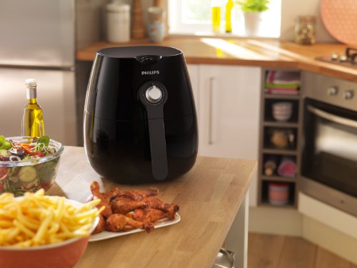 Philips HD9220/20 Healthier Oil Free Airfryer - Black
