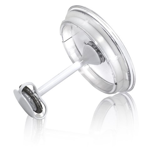 Caso 1650 Fomini Jet Design Milchaufschäumer, für cremigen Milchschaum kalt und heiß, ideal für Latte Macciato, Kakao, Cappuchino oder Frappe, 400 W, hochwertiges pure-white Gehäuse