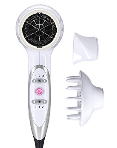 Bosch PHD5987GB Brilliant Care Keratin Advance Hair Dryer, White
